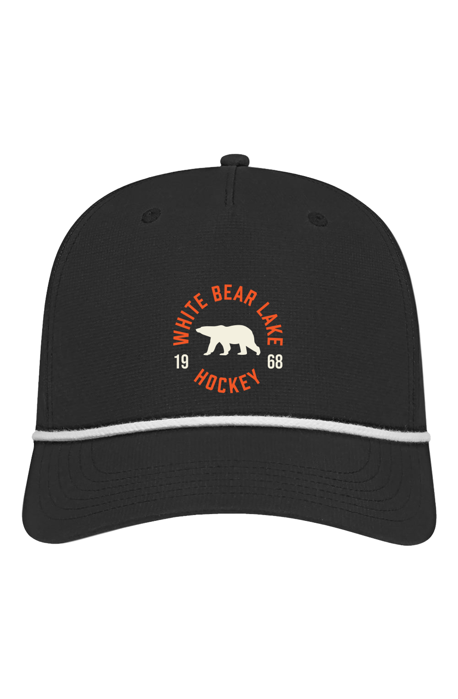 White Bear Lake Hockey 1968 Athletic Rope Cap