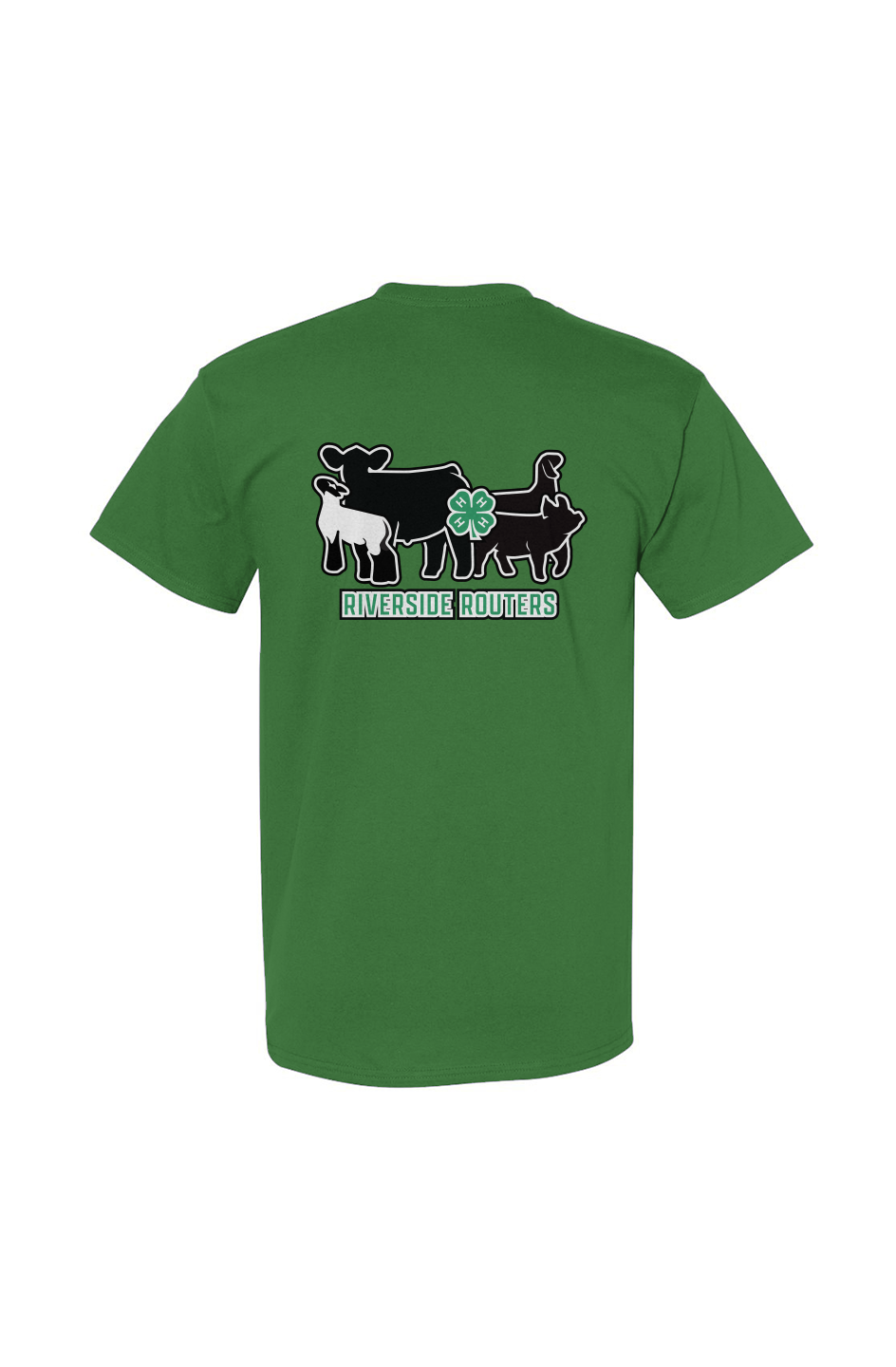 4H Riverside Routers Heavy Cotton Tee