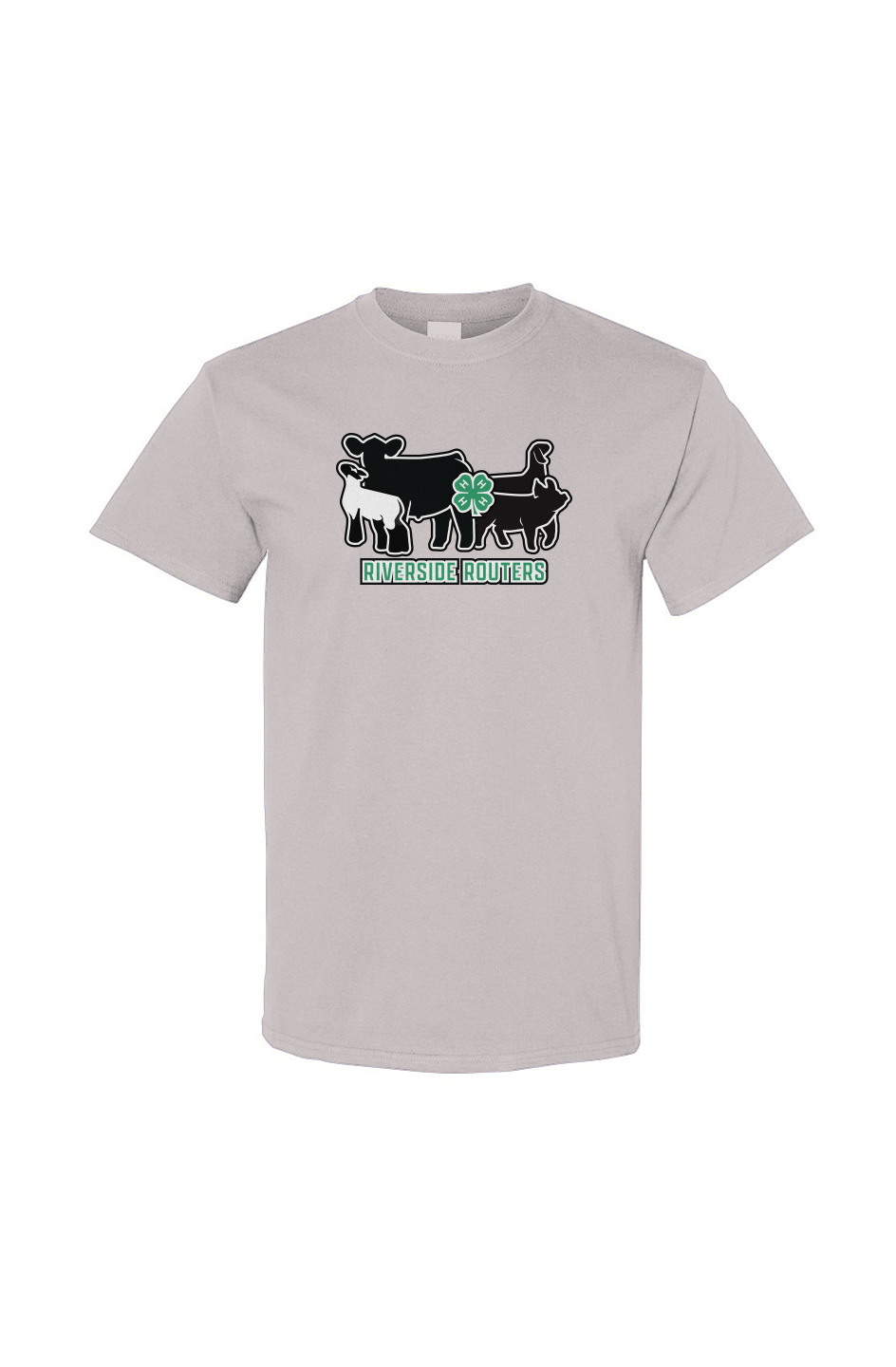 4H Riverside Routers Heavy Cotton Tee