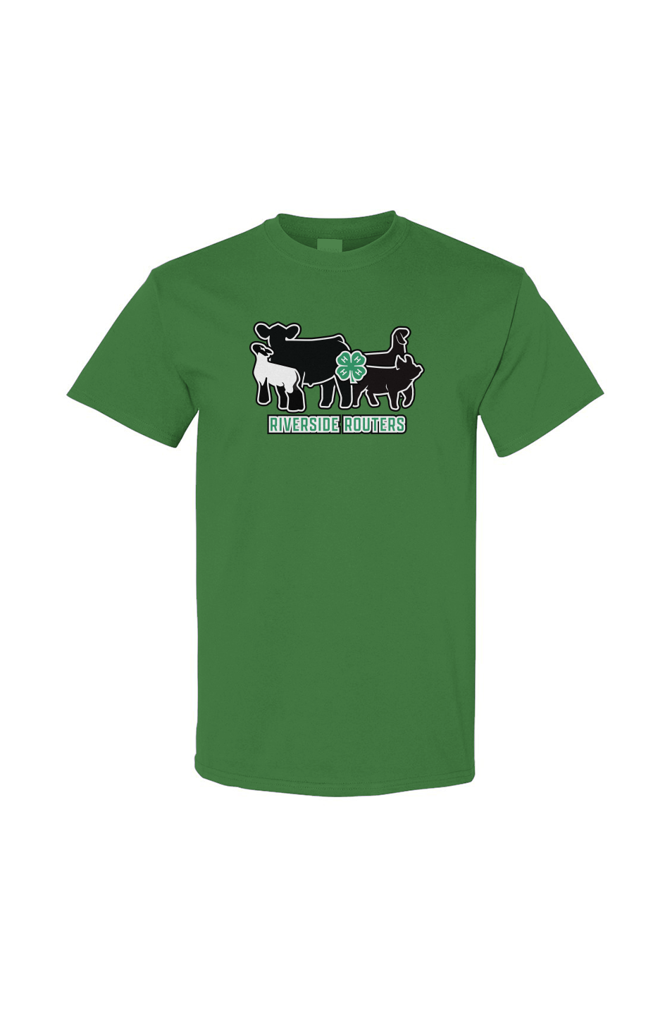 4H Riverside Routers Heavy Cotton Tee