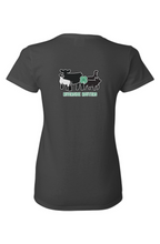 4H Riverside Routers Women's Back Print Heavy Cotton Tee