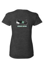 4H Riverside Routers Women's Back Print Heavy Cotton Tee