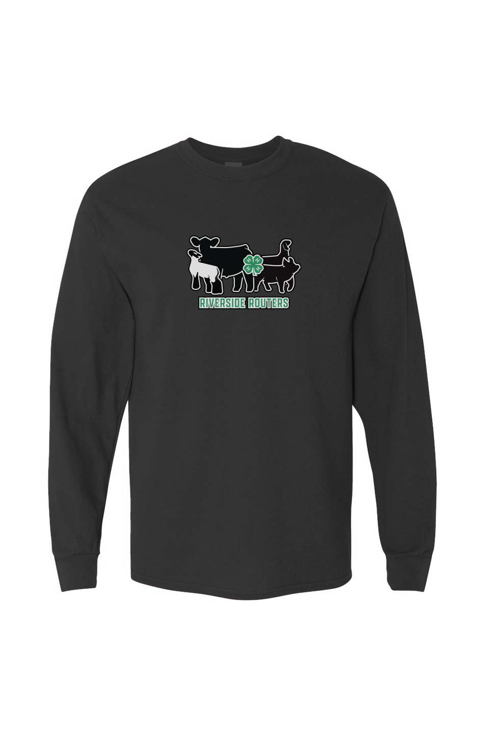 4H Riverside Routers Heavy Cotton Long Sleeve Tee