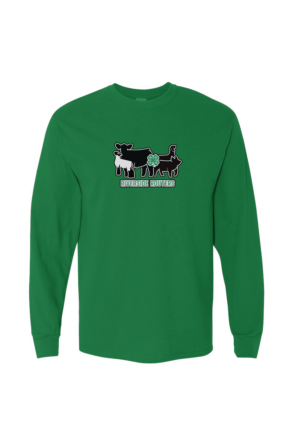 4H Riverside Routers Heavy Cotton Long Sleeve Tee