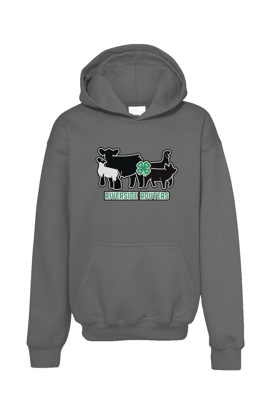 4H Riverside Routers Youth Hoodie