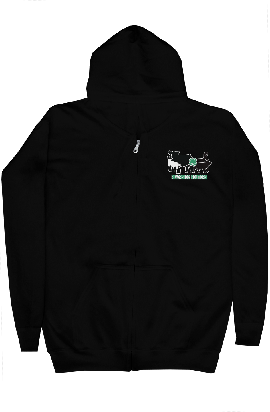 4H Riverside Routers Full Zip Hoodie