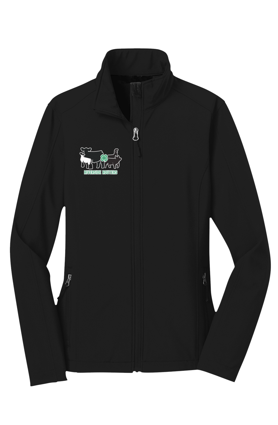 4H Riverside Routers Women's Soft Shell Jacket