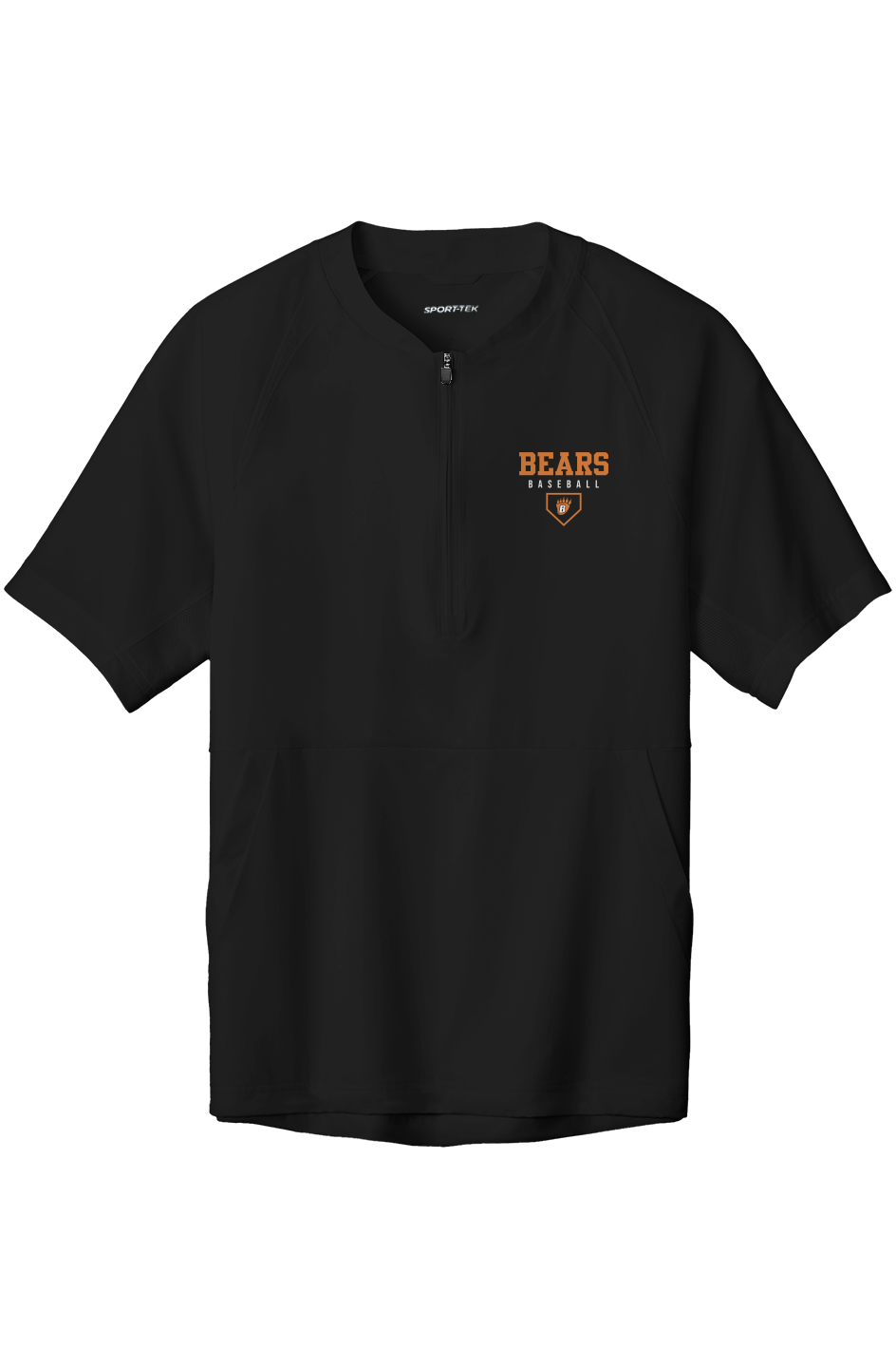 White Bear Lake Baseball 1/2-Zip Short Sleeve Jacket