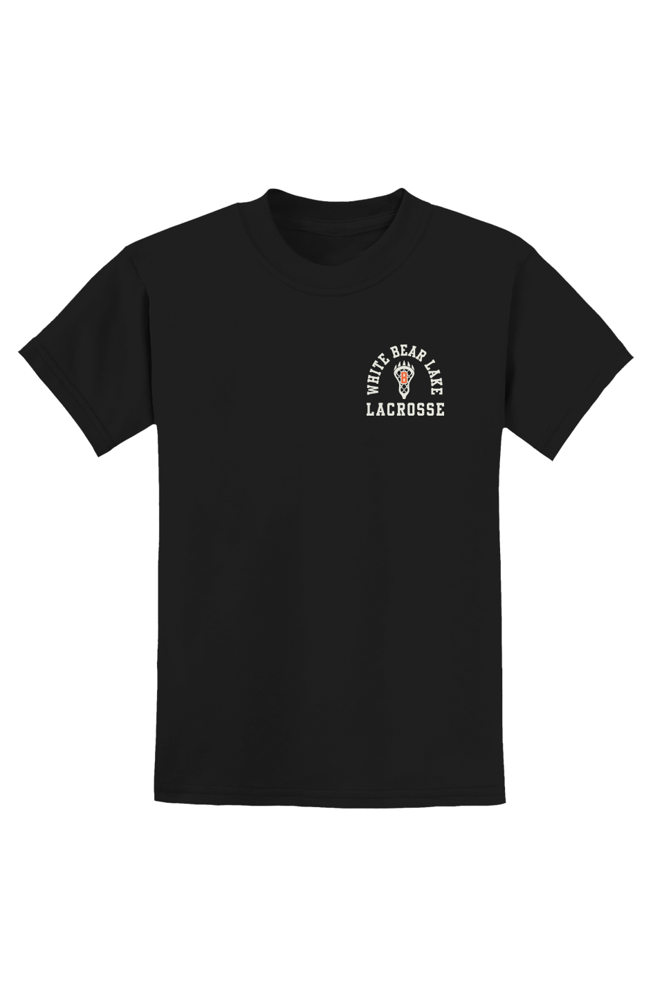 White Bear Lake Lacrosse Bear Youth Blend Tee