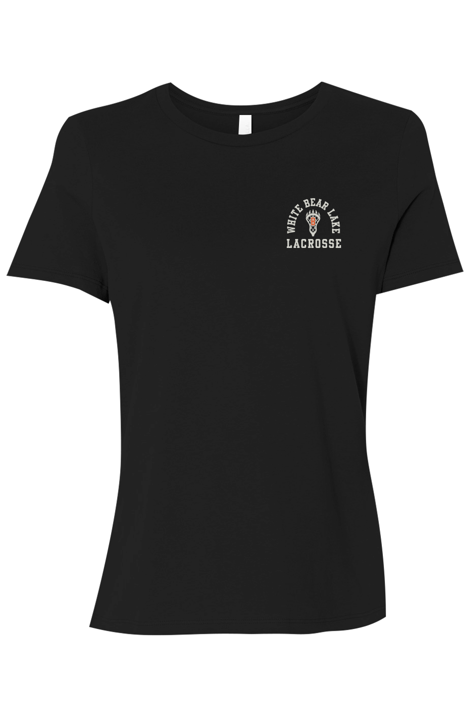 White Bear Lake Lacrosse Bear Women’s Relaxed Jersey Tee