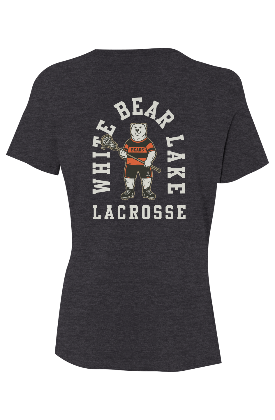 White Bear Lake Lacrosse Bear Women’s Relaxed Jersey Tee