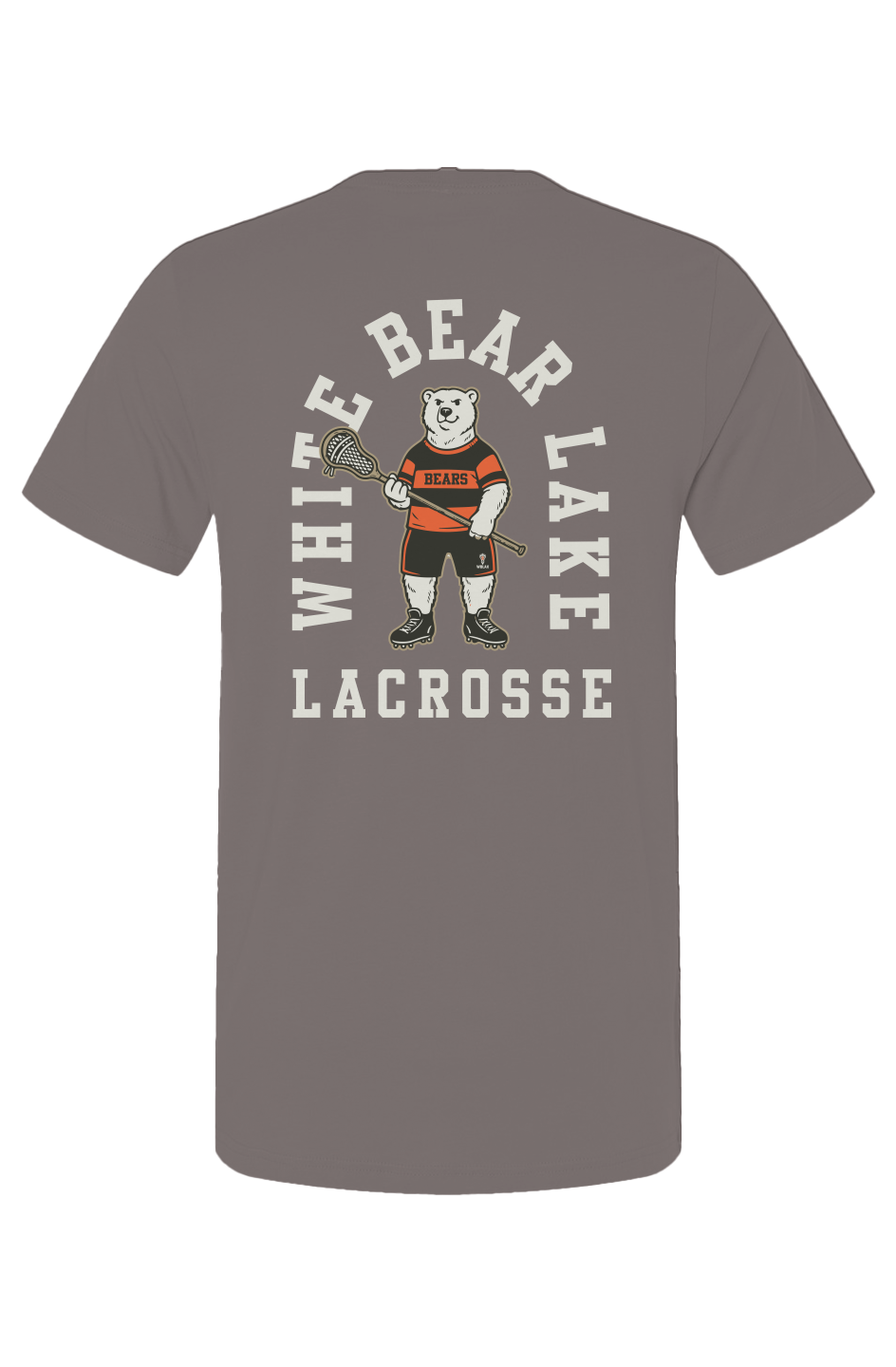 White Bear Lake Lacrosse Bear Jersey Tee
