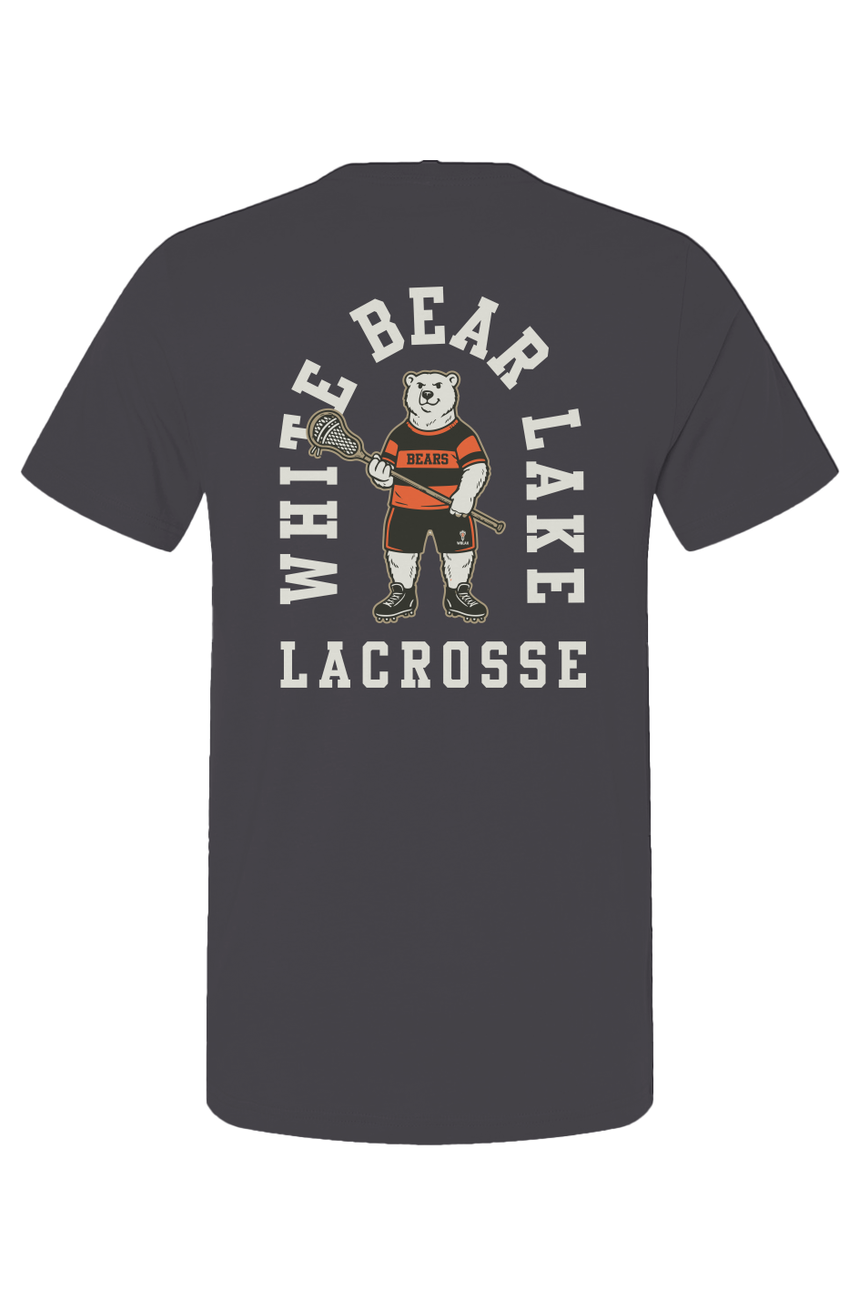 White Bear Lake Lacrosse Bear Jersey Tee