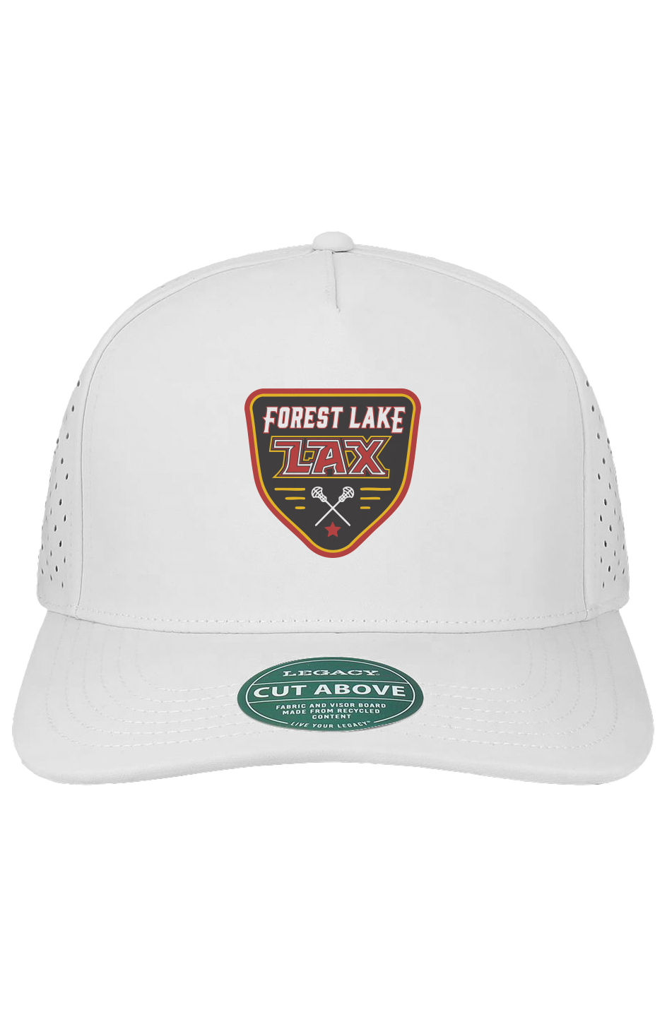 Forest Lake Lacrosse Coaches Laser Cut Cap