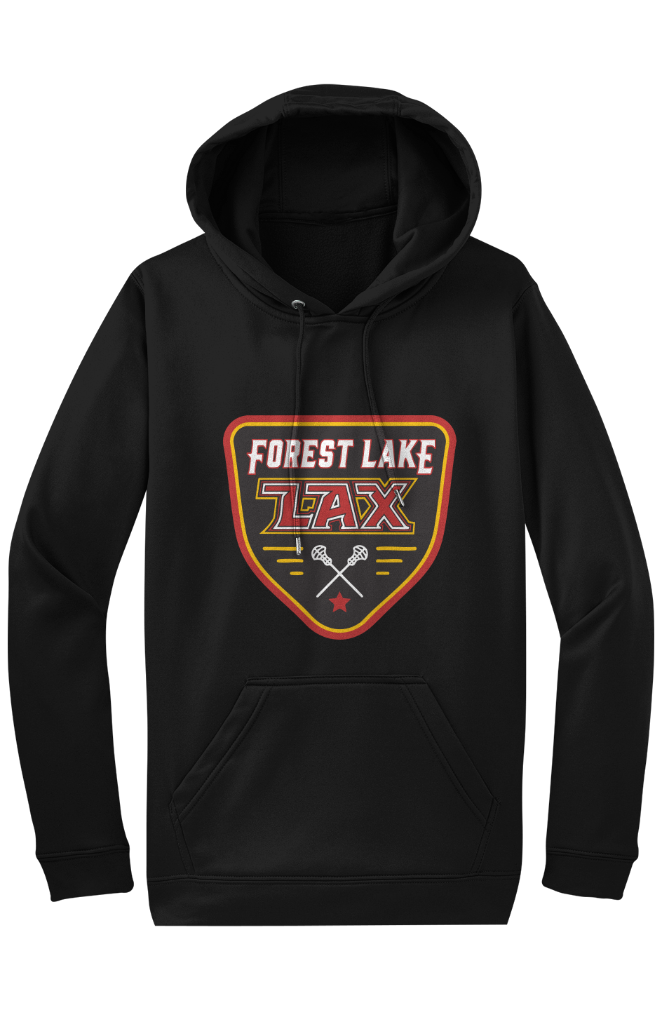 Forest Lake Lacrosse Shield Fleece Hoodie