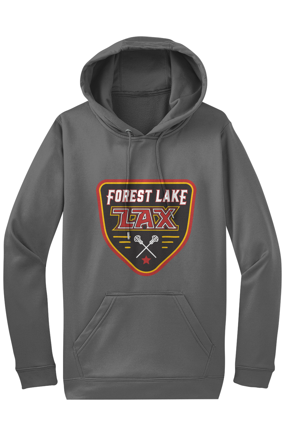Forest Lake Lacrosse Shield Fleece Hoodie