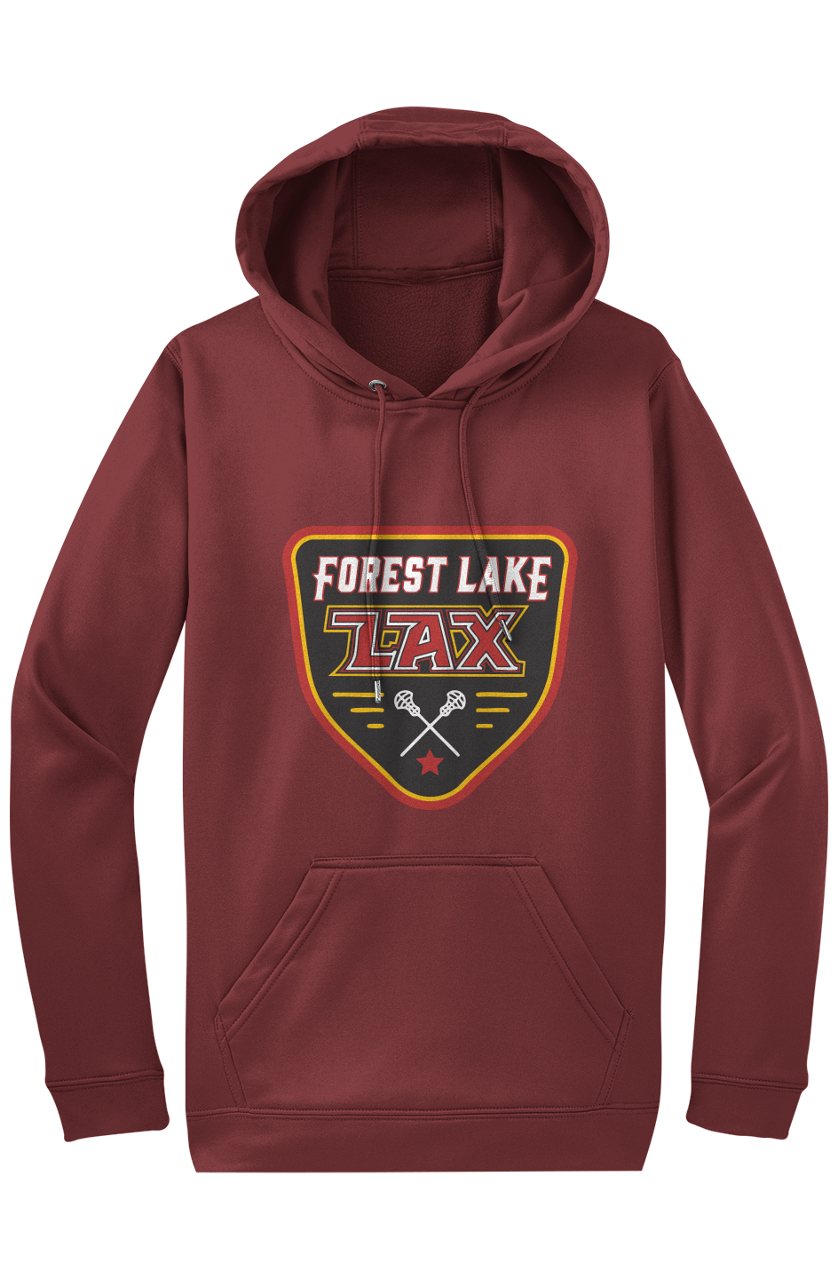 Forest Lake Lacrosse Shield Fleece Hoodie