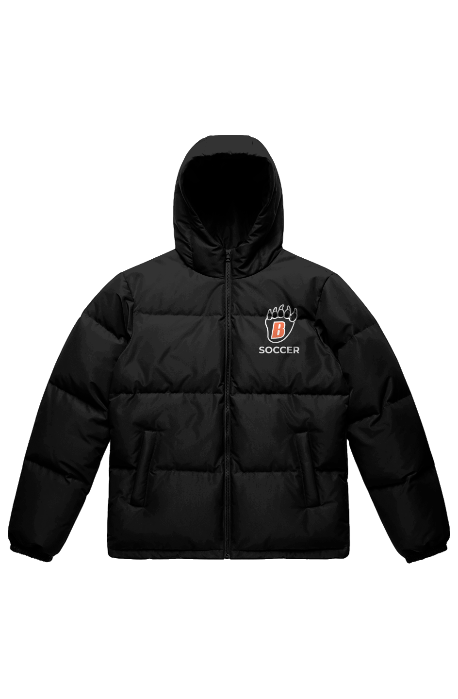 White Bear Lake Soccer Hooded Puffer Jacket