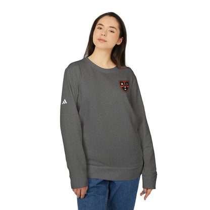 White Bear Lake Hockey Shield Adidas® Unisex Fleece Crewneck Sweatshirt