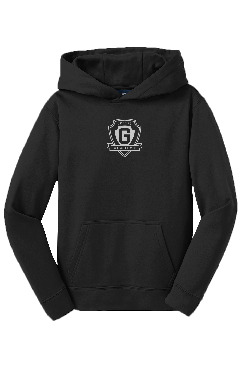 Gentry Academy Shield Sport-Tek Performance Hoodie