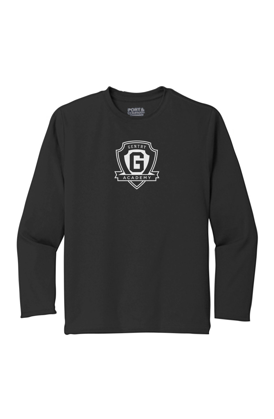 Gentry Academy Shield Youth Pro Long Sleeve Tee