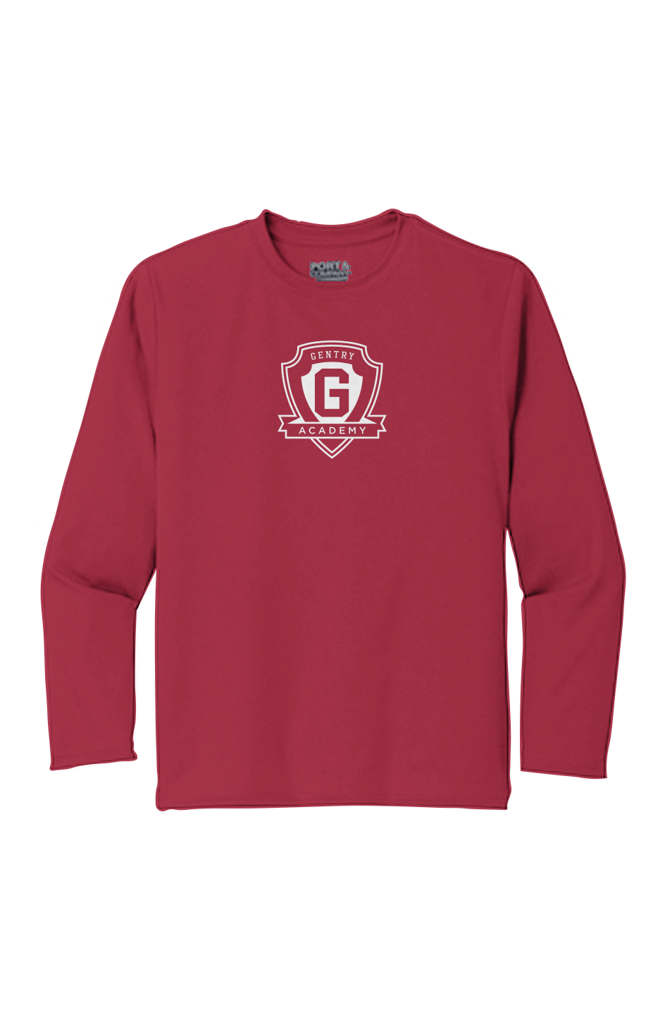 Gentry Academy Shield Youth Pro Long Sleeve Tee