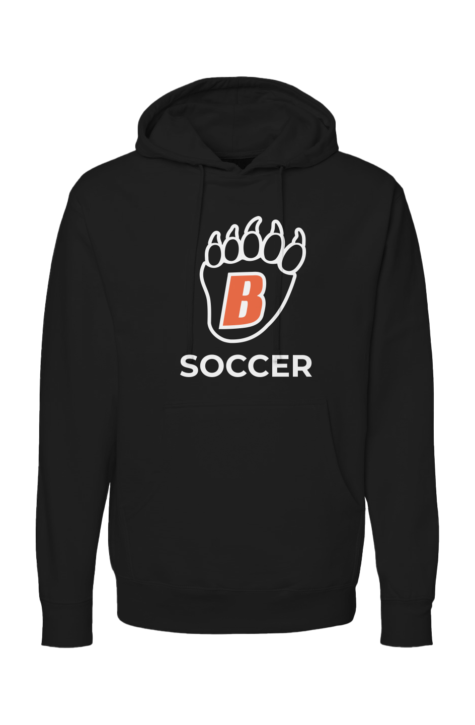 White Bear Lake Soccer Neon Orange Hoodie