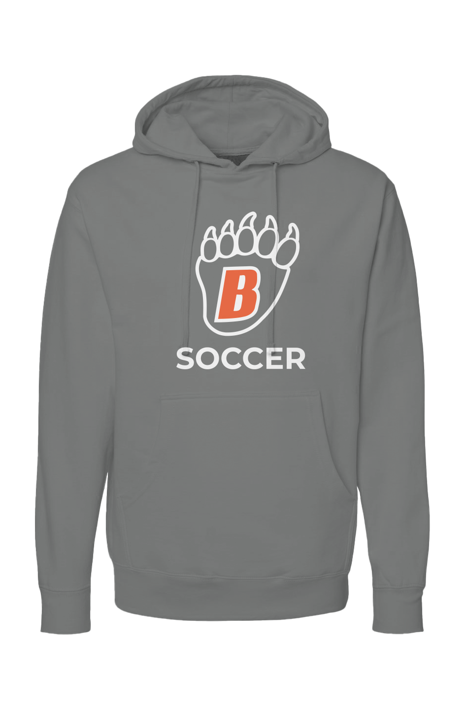 White Bear Lake Soccer Neon Orange Hoodie