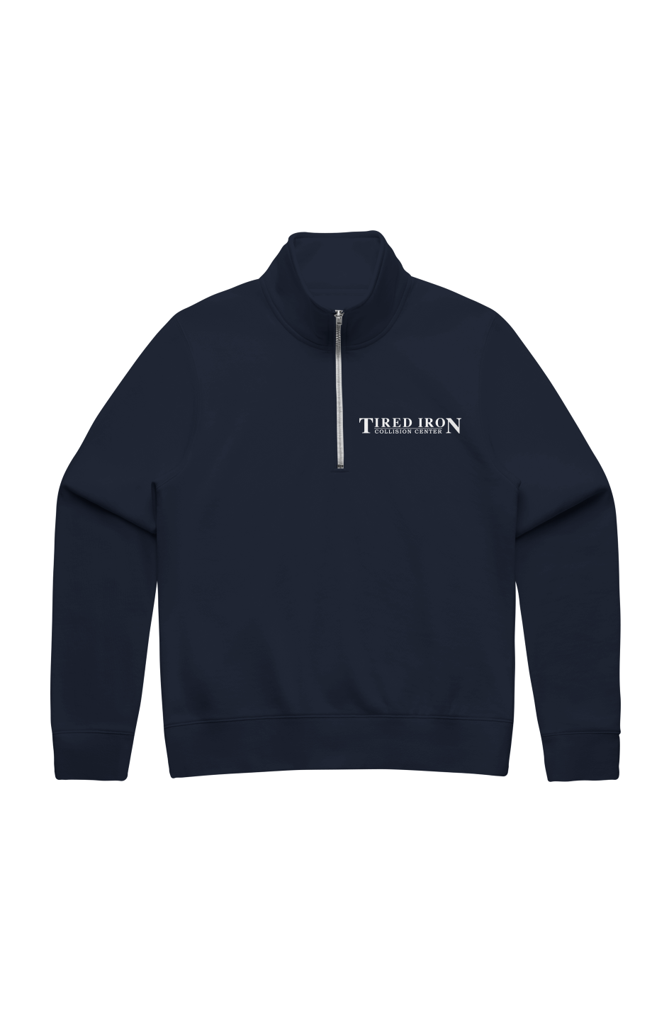 Tired Iron Women's Stencil Half Zip Crew