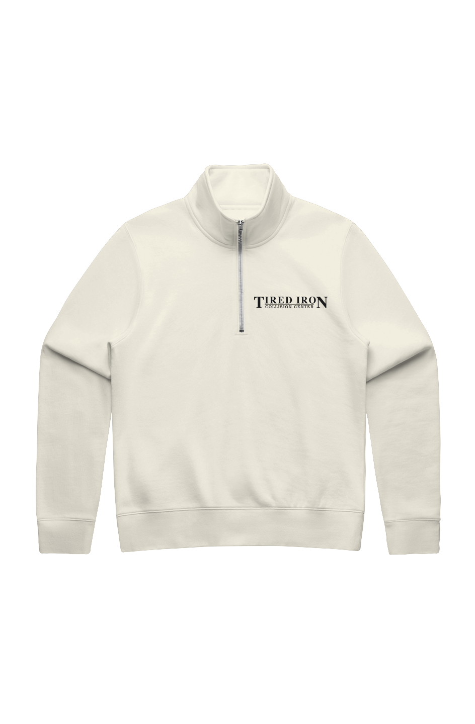Tired Iron Women's Stencil Half Zip Crew