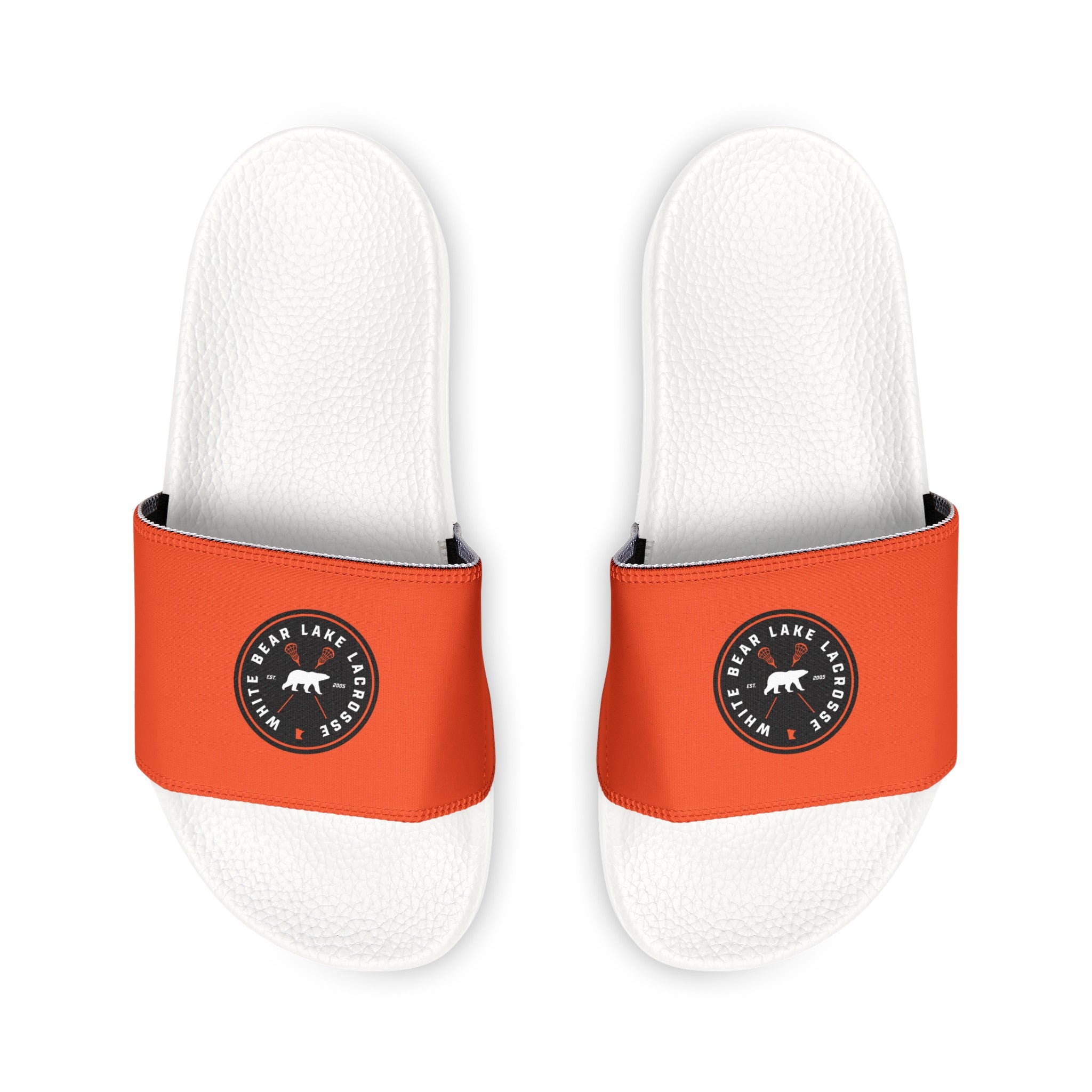 White Bear Lake Lacrosse Orange Women's Removable-Strap Sandals