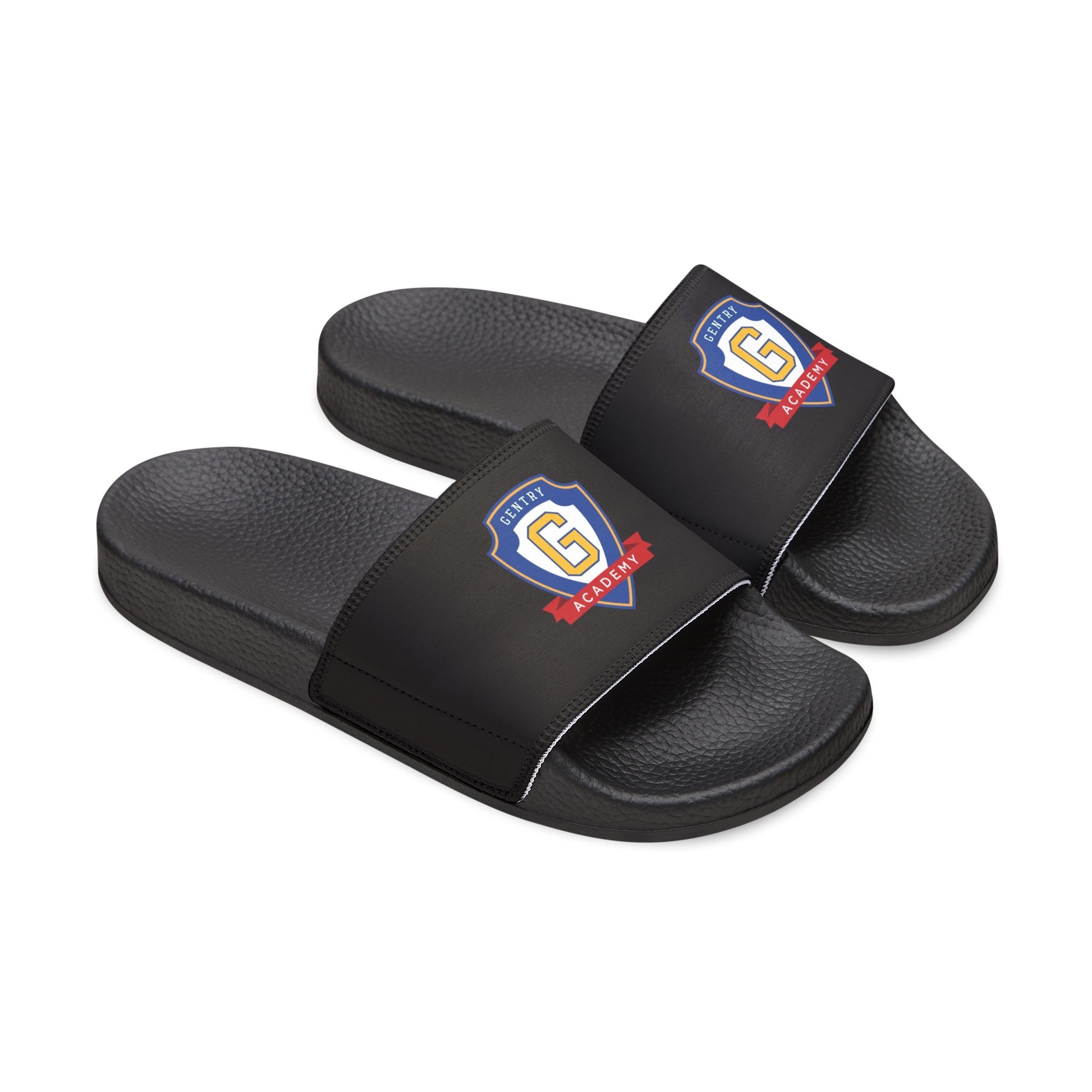 Gentry Academy Black Men's Removable-Strap Sandals