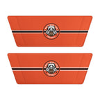 White Bear Lake Football Orange Women's Removable-Strap Sandals