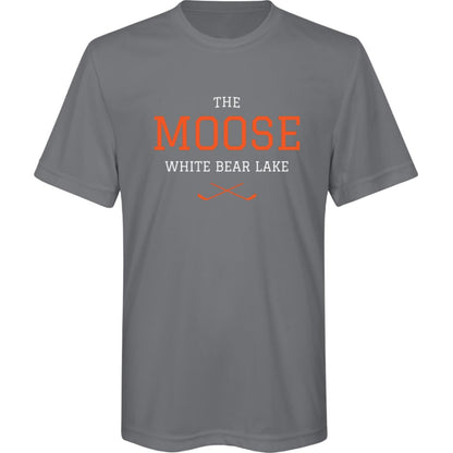 The Moose White Bear Lake Youth Performance Tee