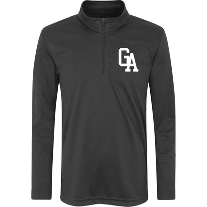 Gentry Academy GA Youth Heather Quarter Zip