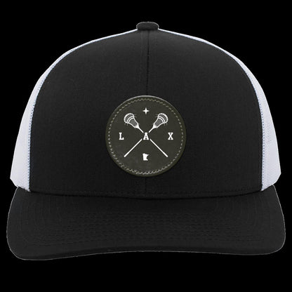 Lacrosse Trucker Snapback Patch Hat