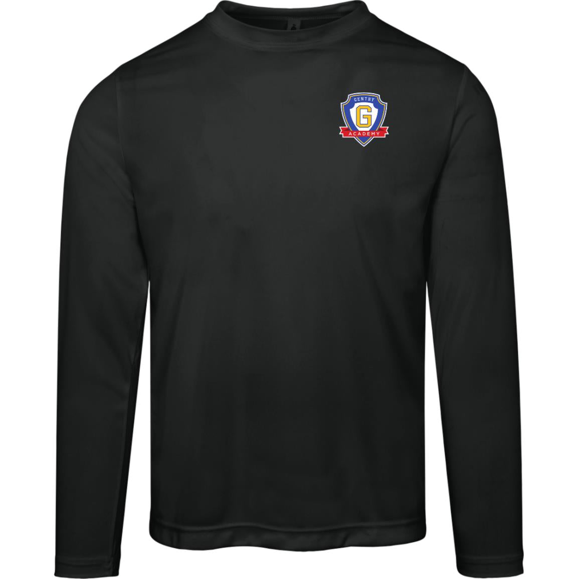 Gentry Academy Shield Men's Team Perfromance Long Sleeve Tee