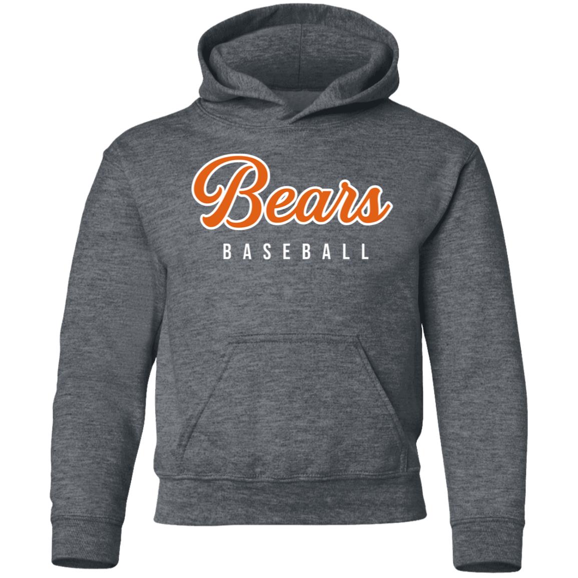 WBLHSB Vintage Bears Baseball Youth Pullover Hoodie