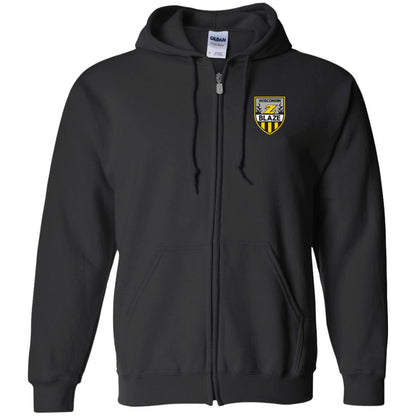 WI Blaze Hockey Zip Up Hooded Sweatshirt