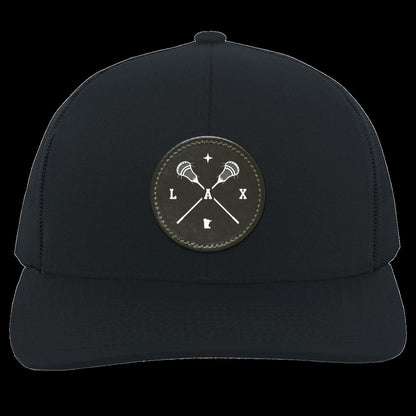 Lacrosse Trucker Snapback Patch Hat