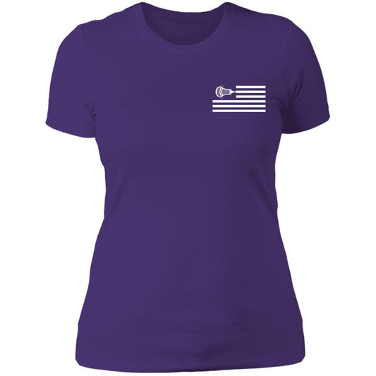 Lacrosse Flag Women's Tee