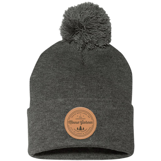 The Moose Pom Pom Knit Cap