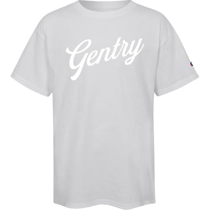 Gentry Academy Script Champion Youth Short Sleeve Tee