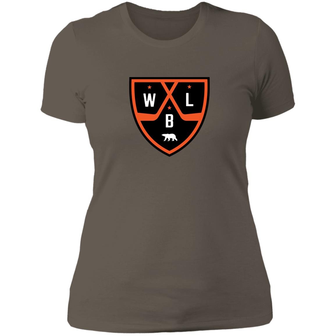 White Bear Lake Hockey Shield Women's Jersey Tee XS-3XL