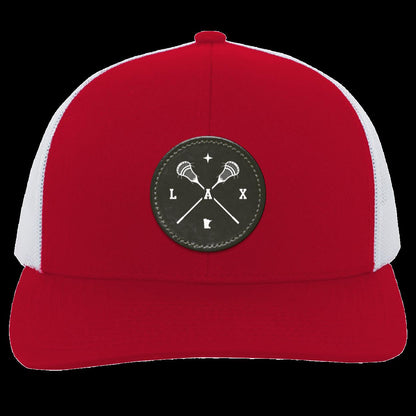 Lacrosse Trucker Snapback Patch Hat