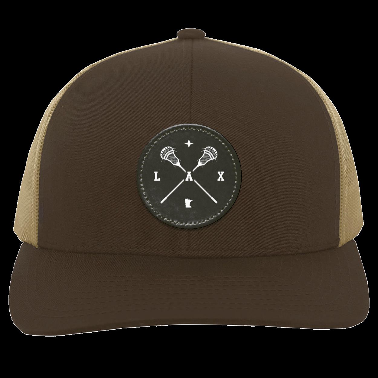 Lacrosse Trucker Snapback Patch Hat