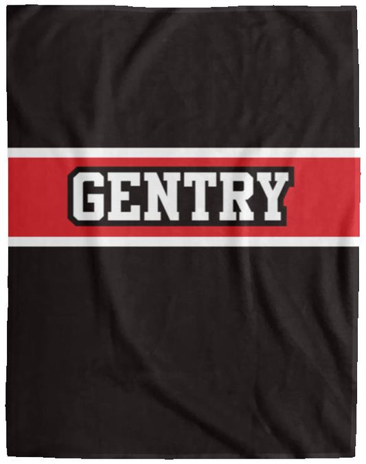 Gentry Academy Jersey Cozy Plush Fleece Blanket - 60x80