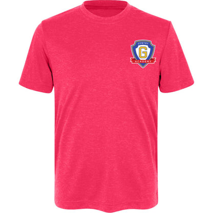 Gentry Academy Shield Youth Team Performance Heather Tee