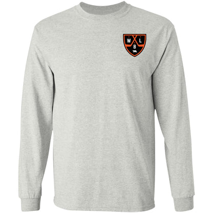 White Bear Lake Hockey Shield Cotton Long Sleeve Tee