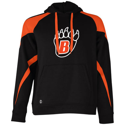 White Bear Lake Bear Paw Athletic Colorblock Fleece Hoodie